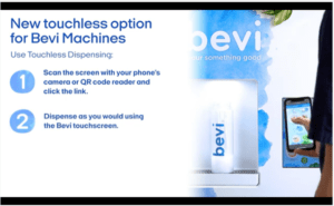 bevi touchless option