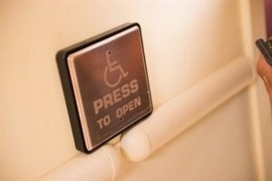 antimicrobial film for handicap button