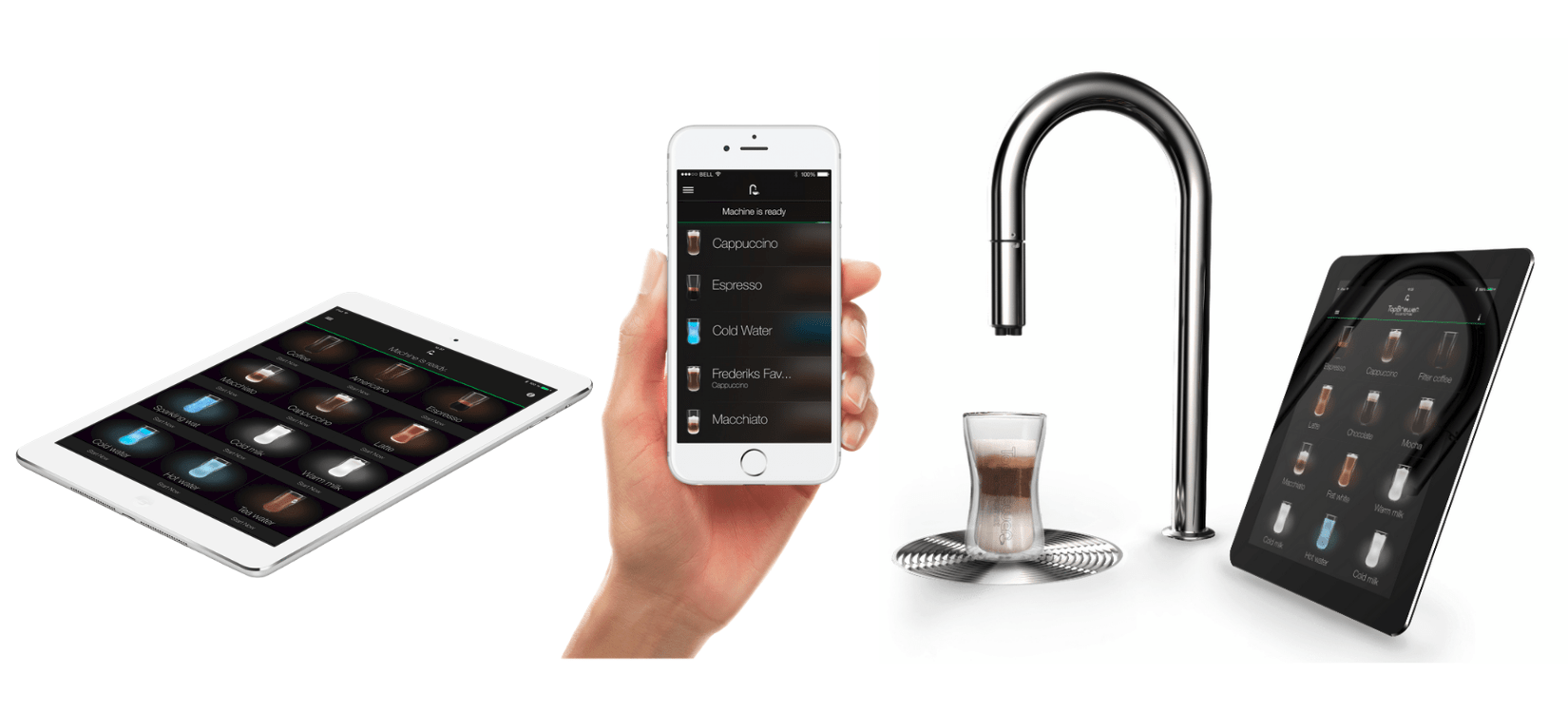 Top Brewer with mobile phone