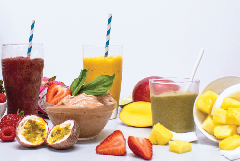 Smoothies made by ColdSnap