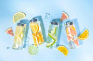 flavored water