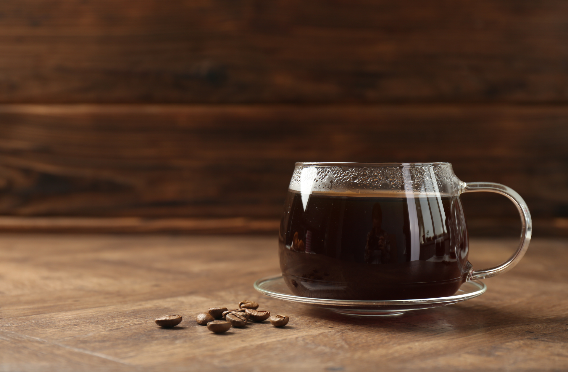 black coffee in pot