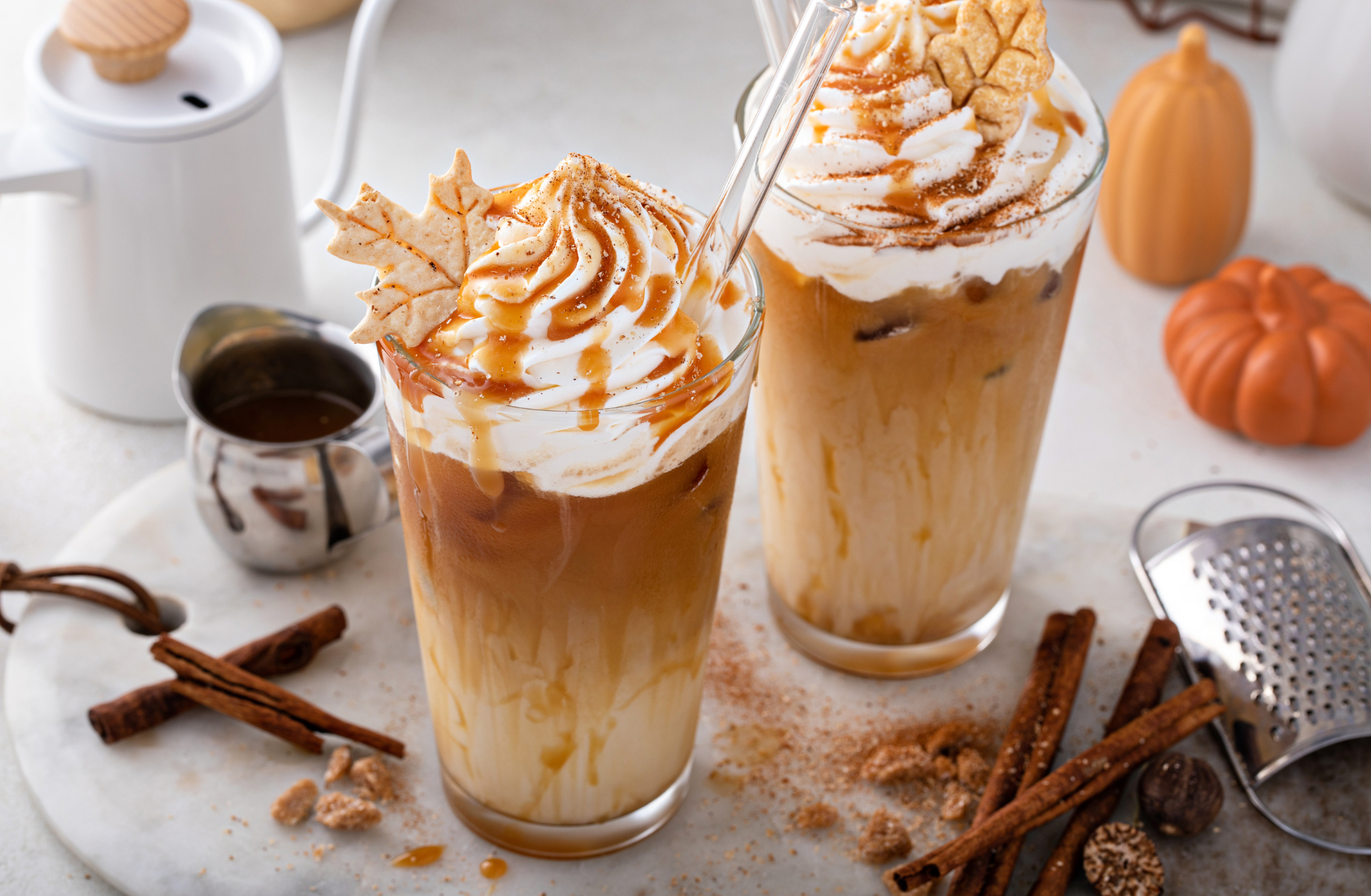 fall iced coffee