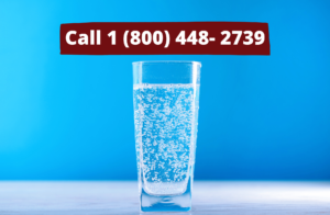 water from bevi in a glass